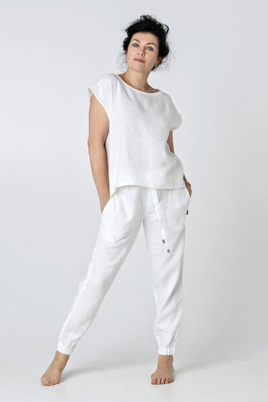 ELA | Relaxed fit linen blouse