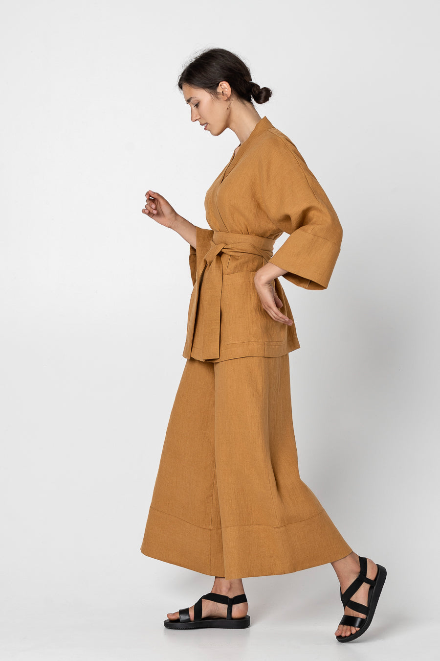TORI | Linen kimono jacket - Mezzoroni