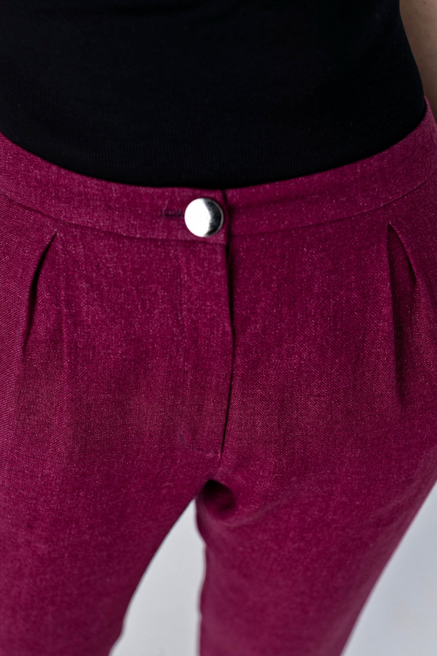 RIO  Slim fit linen pants – Mezzoroni