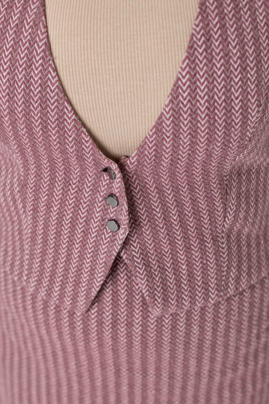 AINA | Linen Button Front Vest Top