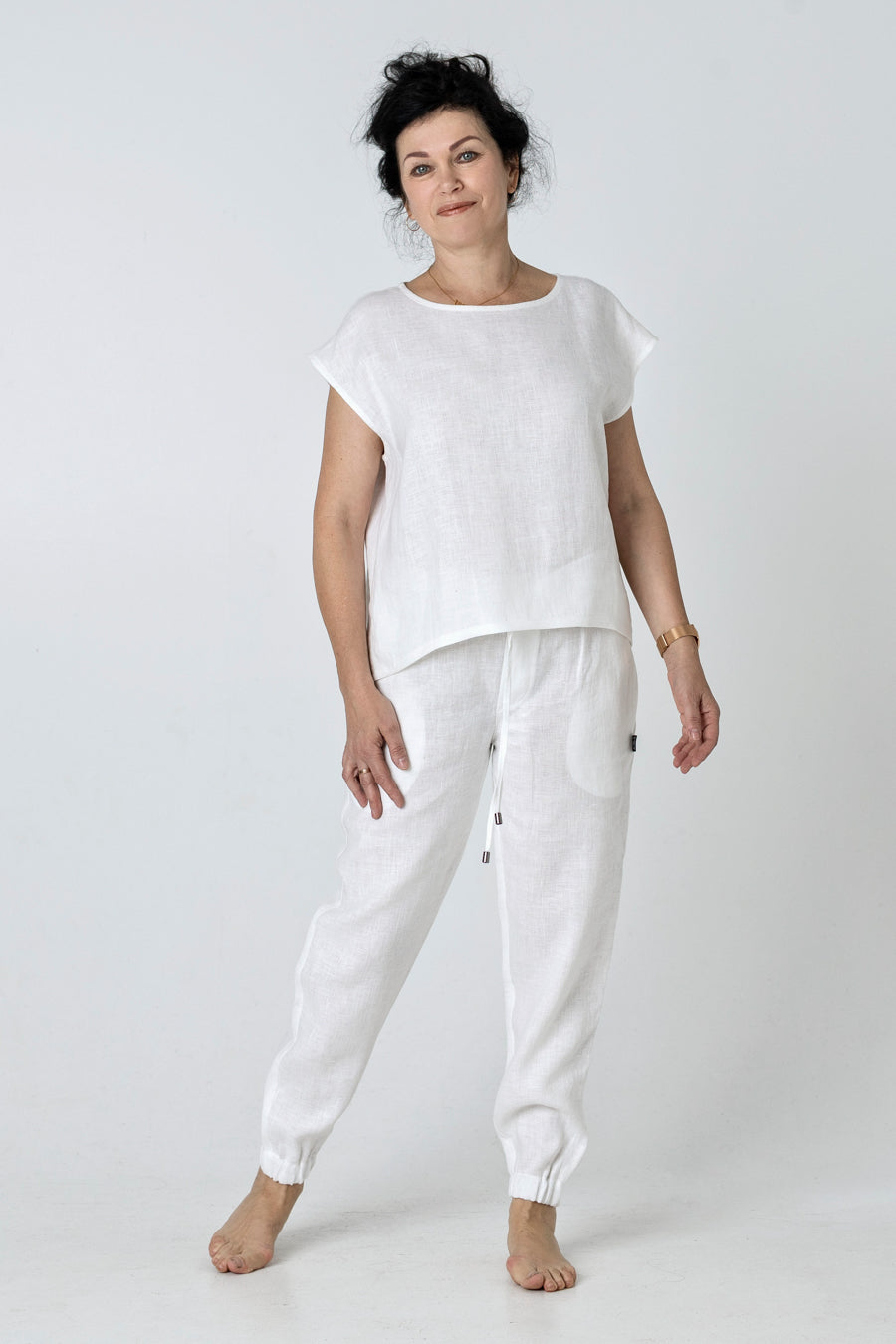 ELA | Relaxed fit linen blouse